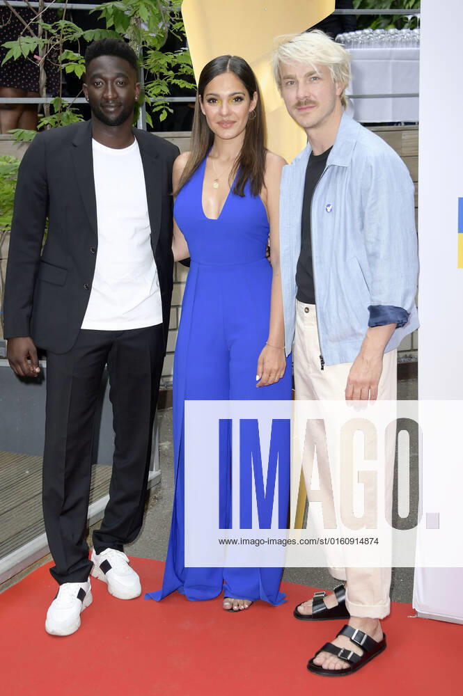 Farba Dieng, Nilam Farooq and Albrecht Schuch at the nominees evening for the German Film Award 2022 at BITE by Ritter Richard Berlin, 11 06 2022 Foto:xF.xFuturexImage