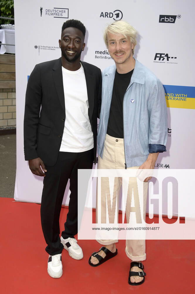 Farba Dieng and Albrecht Schuch at the nominees evening for the German Film Award 2022 at BITE by Ritter Richard Berlin, 11 06 2022 Foto:xF.xFuturexImage