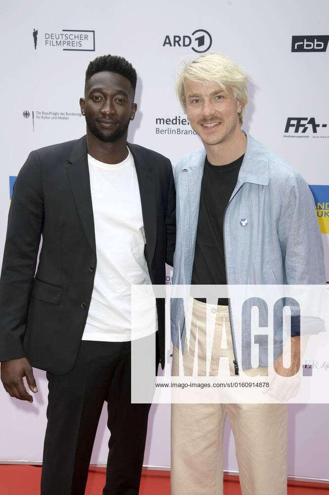 Farba Dieng and Albrecht Schuch at the nominees evening for the German Film Award 2022 at BITE by Ritter Richard Berlin, 11 06 2022 Foto:xF.xFuturexImage