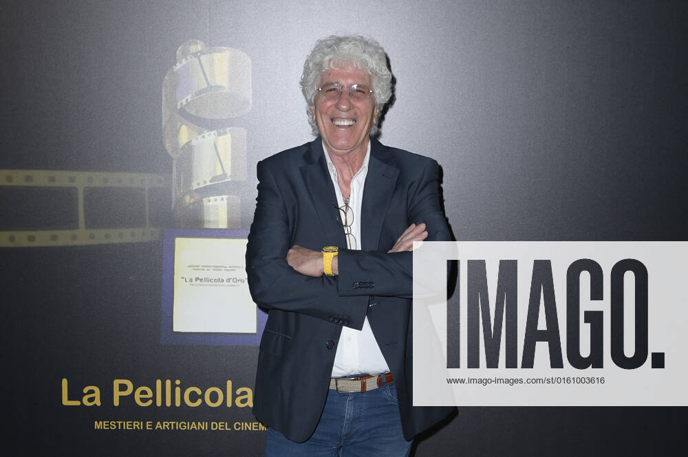 Ninetto Davoli attends the red carpet of La pellicola d oro 2022 event at Casa del Cinema. Rome Italy - ZUMAs197 20220614_zaa_s197_271
