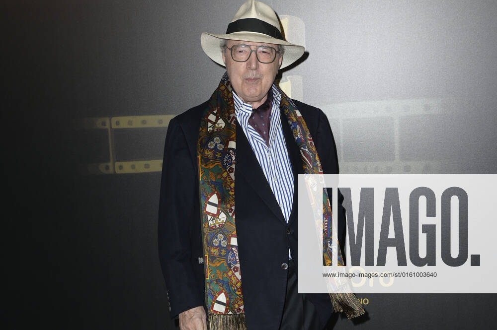 Pier Francesco Pingitore attends the red carpet of La pellicola d oro 2022 event at Casa del Cinema. Rome Italy - ZUMAs197 20220614_zaa_s197_281