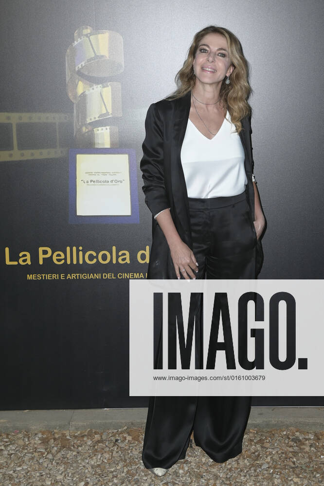 Claudia Gerini attends the red carpet of La pellicola d oro 2022 event at Casa del Cinema. Rome Italy - ZUMAs197 20220614_zaa_s197_294