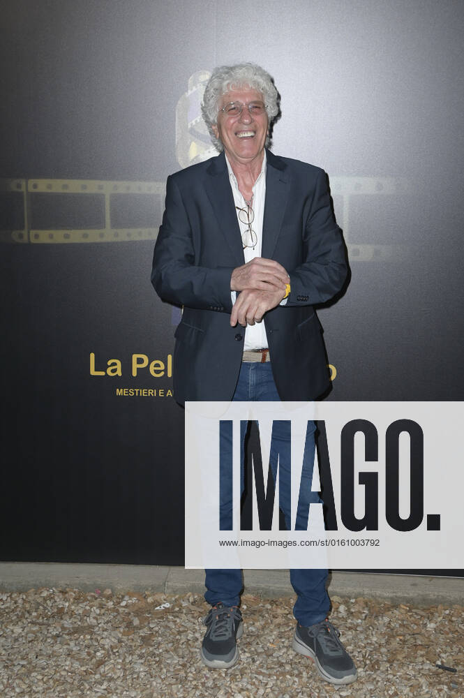 Ninetto Davoli attends the red carpet of La pellicola d oro 2022 event at Casa del Cinema. Rome Italy - ZUMAs197 20220614_zaa_s197_308
