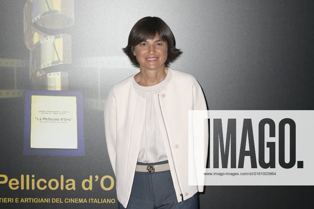 Debora Serracchiani attends the red carpet of La pellicola d oro 2022 event at Casa del Cinema. Rome Italy - ZUMAs197 20220614_zaa_s197_317