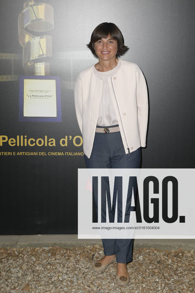 Debora Serracchiani attends the red carpet of La pellicola d oro 2022 event at Casa del Cinema. Rome Italy - ZUMAs197 20220614_zaa_s197_324