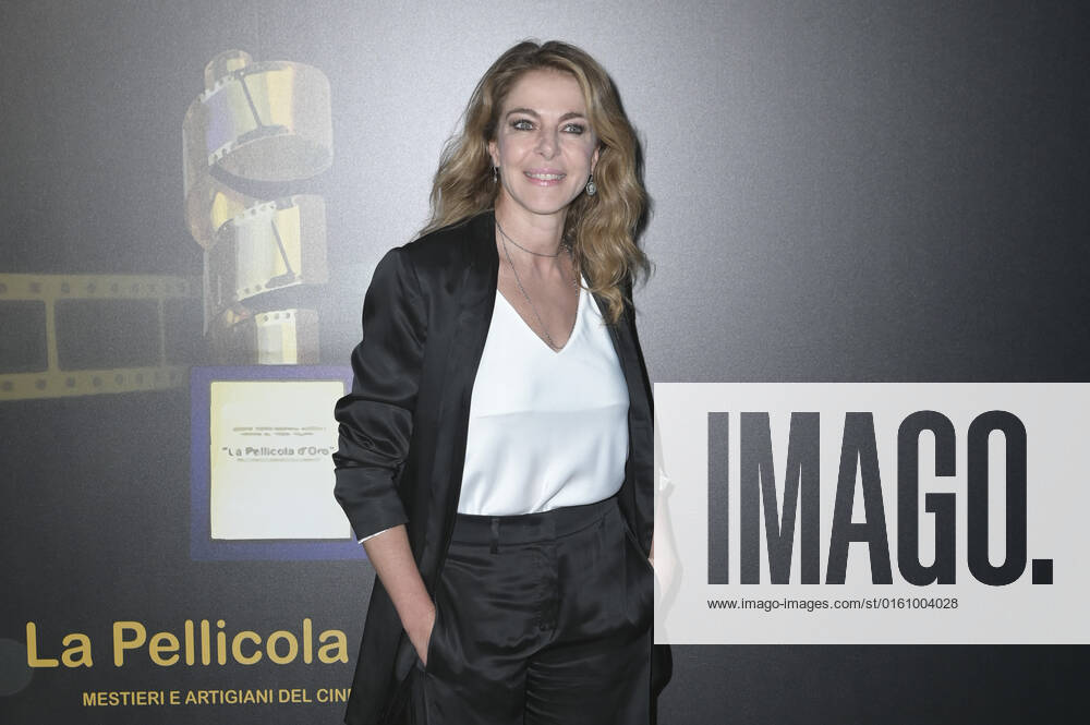 Claudia Gerini attends the red carpet of La pellicola d oro 2022 event at Casa del Cinema. Rome Italy - ZUMAs197 20220614_zaa_s197_334