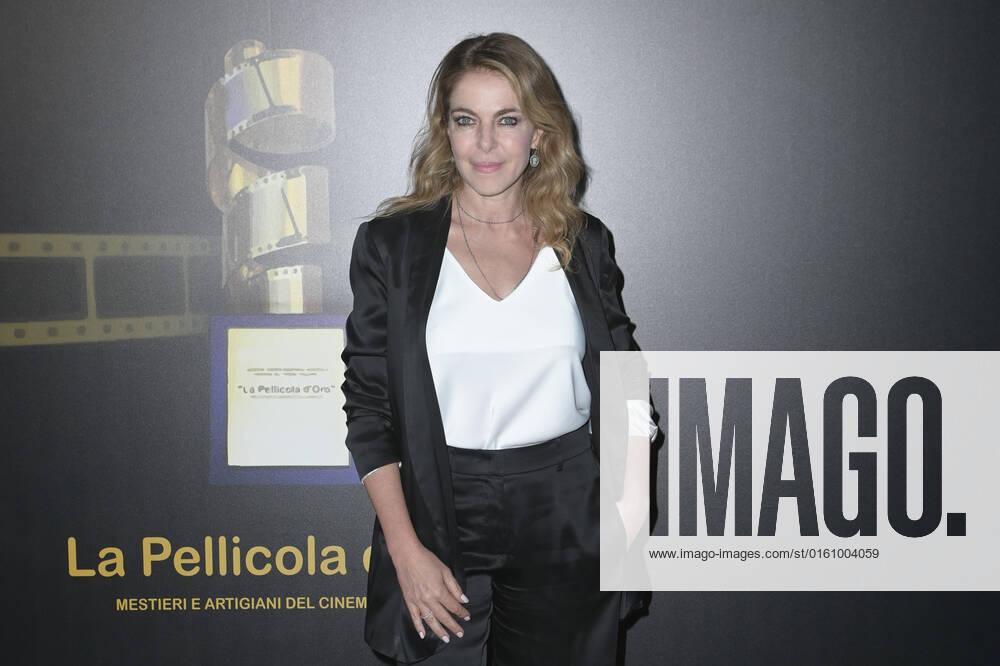 Claudia Gerini attends the red carpet of La pellicola d oro 2022 event at Casa del Cinema. Rome Italy - ZUMAs197 20220614_zaa_s197_345