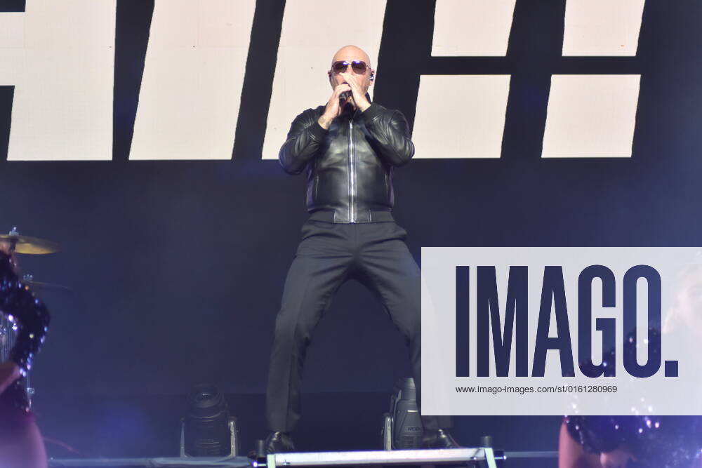**ARCHIVE** June 18, 2022, New York, USA: Pitbull performs at 103.5 KTU s KTUphoria concert at Northwell Health at Jones Beach Theater in Wantagh, New York.