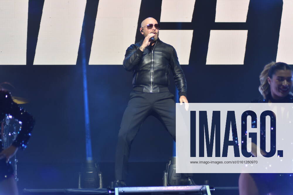 **ARCHIVE** June 18, 2022, New York, USA: Pitbull performs at 103.5 KTU s KTUphoria concert at Northwell Health at Jones Beach Theater in Wantagh, New York.