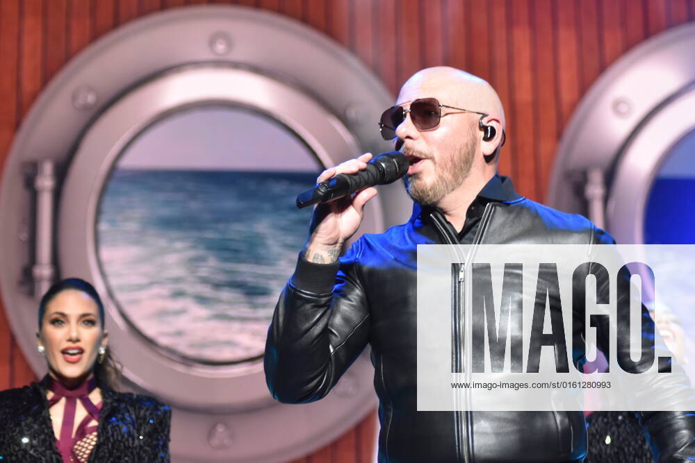 **ARCHIVE** June 18, 2022, New York, USA: Pitbull performs at 103.5 KTU s KTUphoria concert at Northwell Health at Jones Beach Theater in Wantagh, New York.