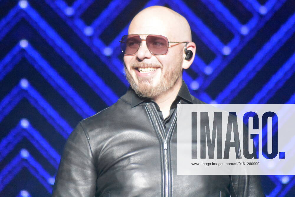 **ARCHIVE** June 18, 2022, New York, USA: Pitbull performs at 103.5 KTU s KTUphoria concert at Northwell Health at Jones Beach Theater in Wantagh, New York.