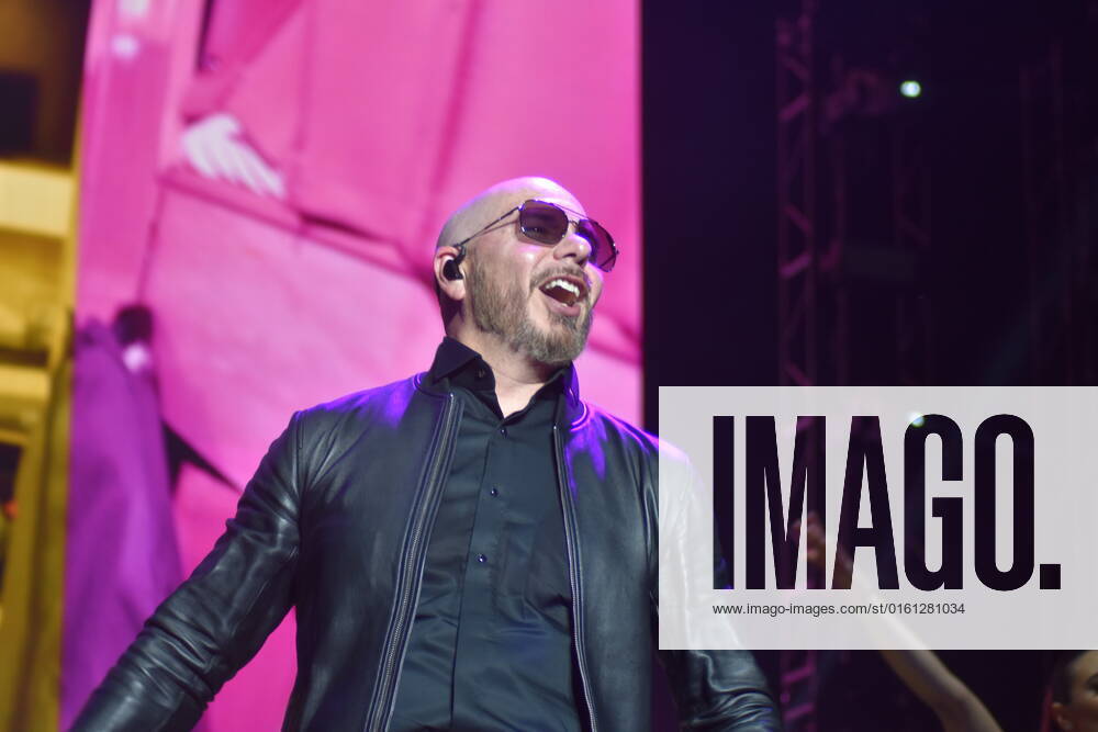 **ARCHIVE** June 18, 2022, New York, USA: Pitbull performs at 103.5 KTU s KTUphoria concert at Northwell Health at Jones Beach Theater in Wantagh, New York.