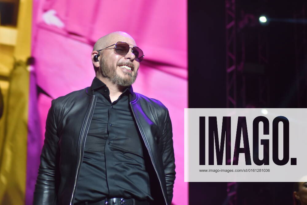 **ARCHIVE** June 18, 2022, New York, USA: Pitbull performs at 103.5 KTU s KTUphoria concert at Northwell Health at Jones Beach Theater in Wantagh, New York.