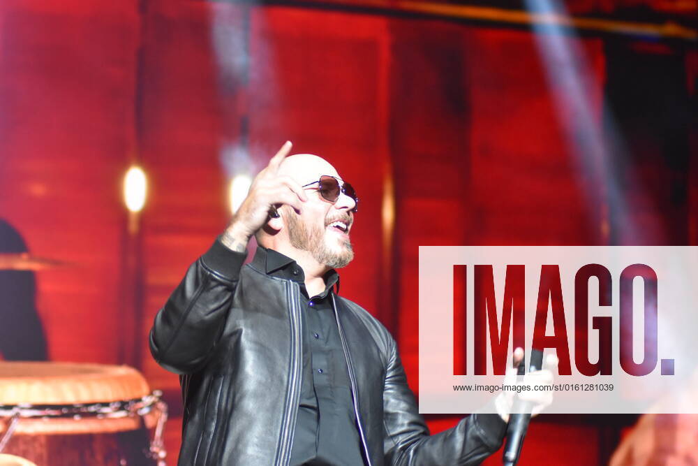 **ARCHIVE** June 18, 2022, New York, USA: Pitbull performs at 103.5 KTU s KTUphoria concert at Northwell Health at Jones Beach Theater in Wantagh, New York.