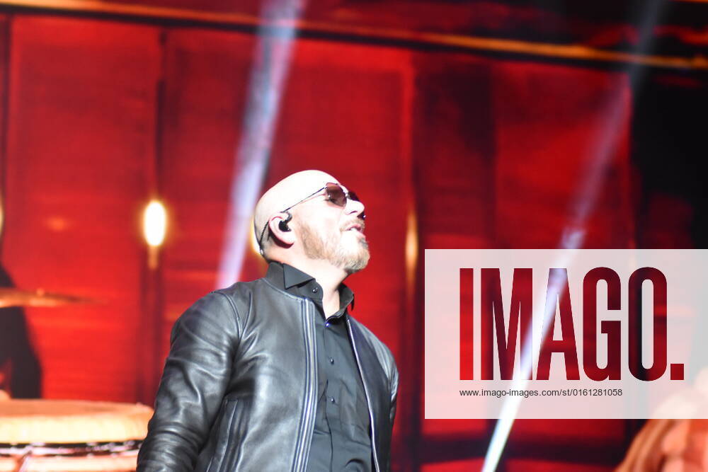 **ARCHIVE** June 18, 2022, New York, USA: Pitbull performs at 103.5 KTU s KTUphoria concert at Northwell Health at Jones Beach Theater in Wantagh, New York.
