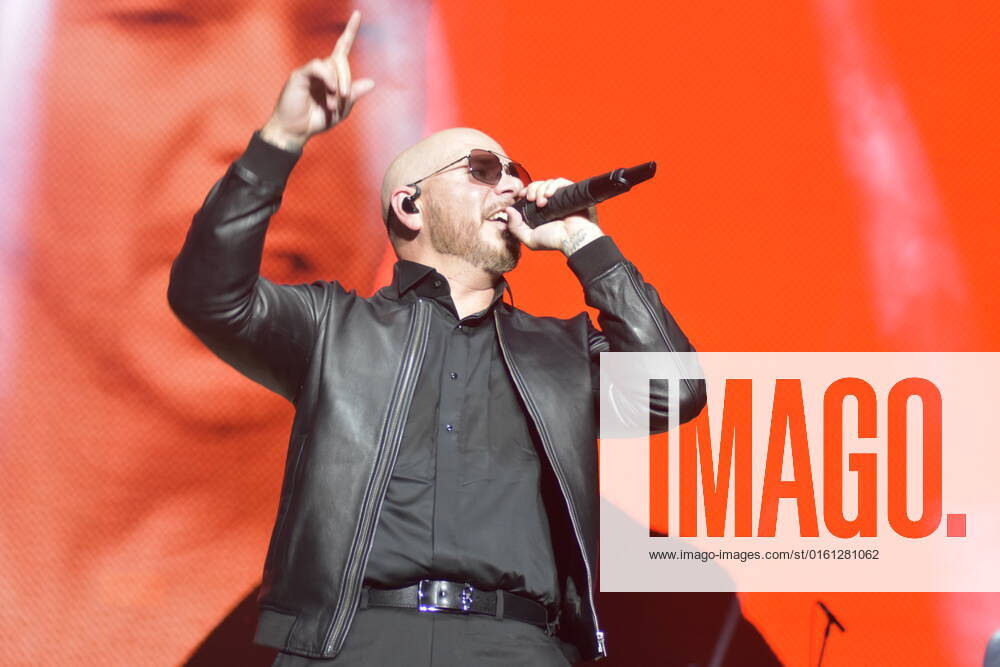 **ARCHIVE** June 18, 2022, New York, USA: Pitbull performs at 103.5 KTU s KTUphoria concert at Northwell Health at Jones Beach Theater in Wantagh, New York.