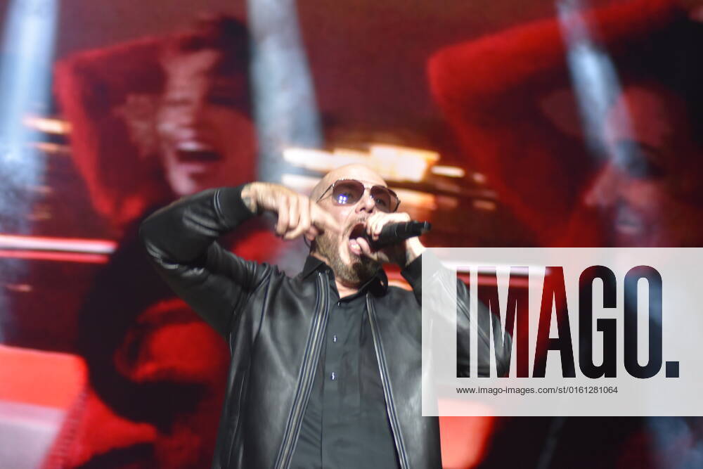 **ARCHIVE** June 18, 2022, New York, USA: Pitbull performs at 103.5 KTU s KTUphoria concert at Northwell Health at Jones Beach Theater in Wantagh, New York.