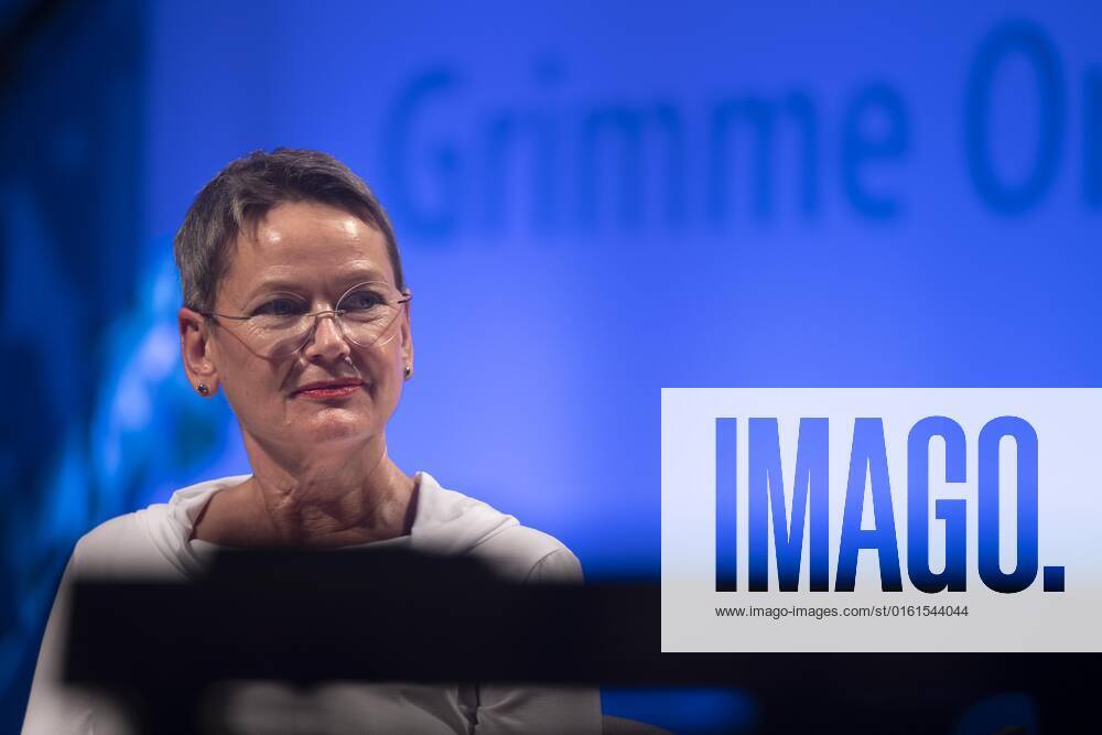 Frauke GERLACH, Director of the Adolf Grimme Institute, Red Carpet, Red Carpet Show, Presentation of the Grimme Online Award 2022 on 23 06 2022 in the Flora Koeln,