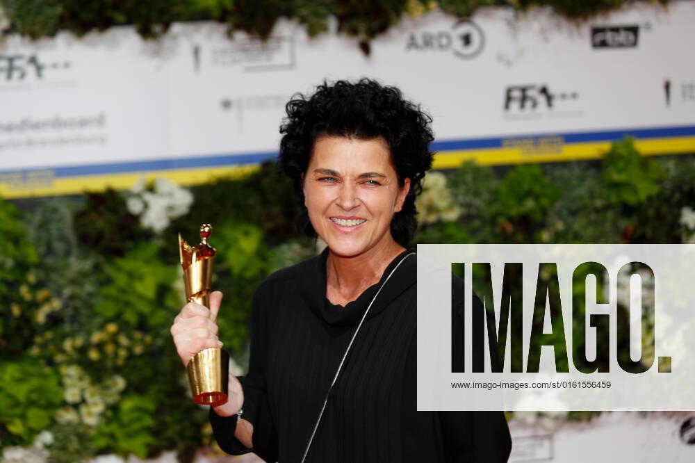 German Film Award 2022 Anne Gret Oehme on the red carpet at the Lola German Film Award 2021 ceremony at the Palais am Funkturm in Messe Berlin