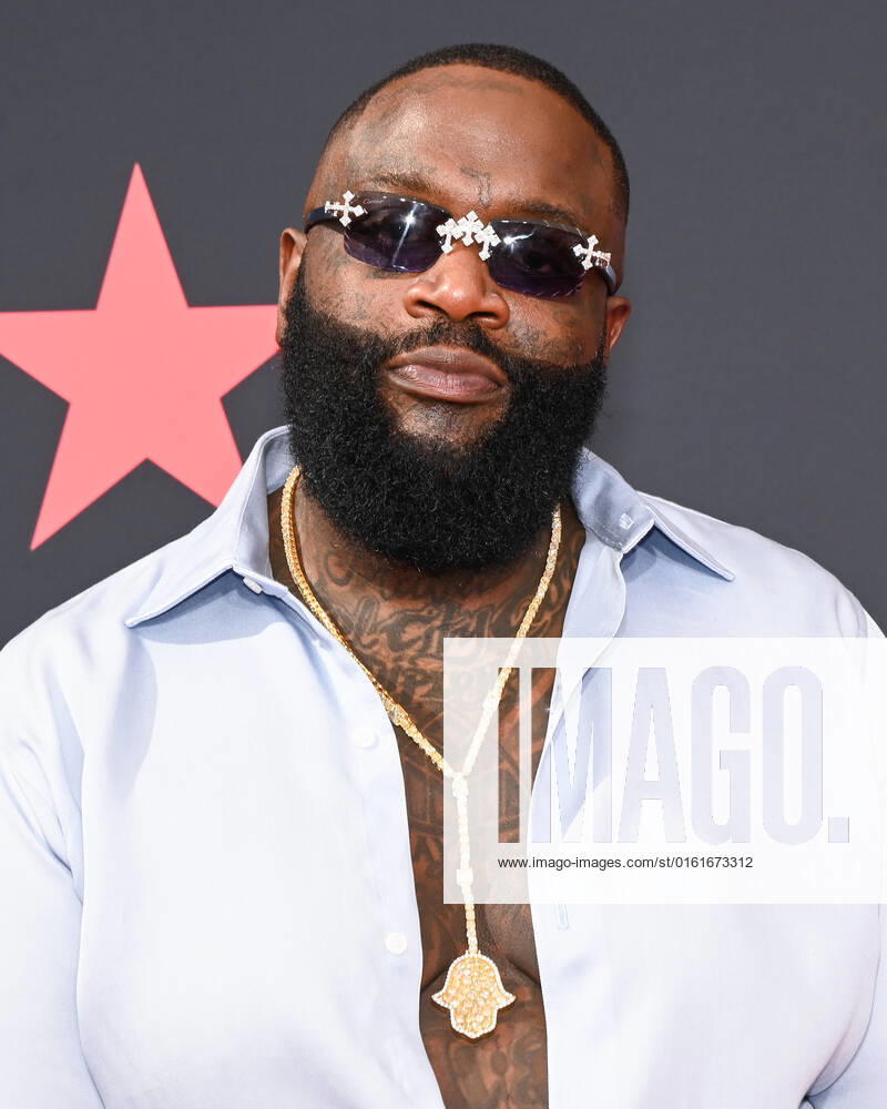 Rick Ross attends the BET Awards 2022. Los Angeles USA - ZUMAb173 20220626_zap_b173_070