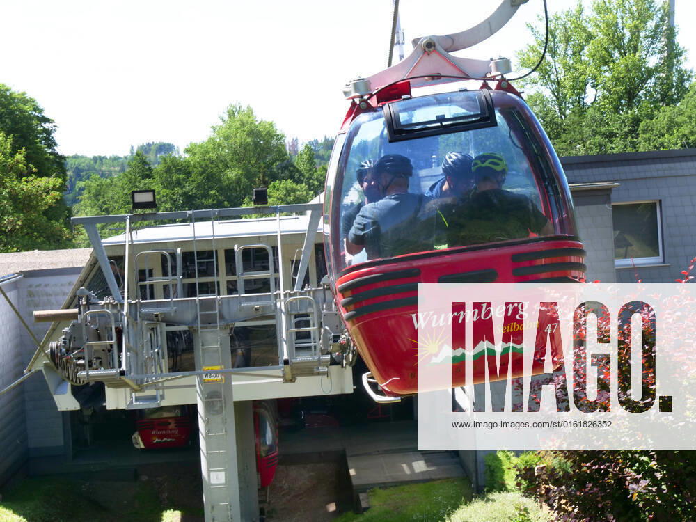 Photo views cable car on the Wurmberg in Braunlage Braunlage in Lower Saxony in the district of Goslar