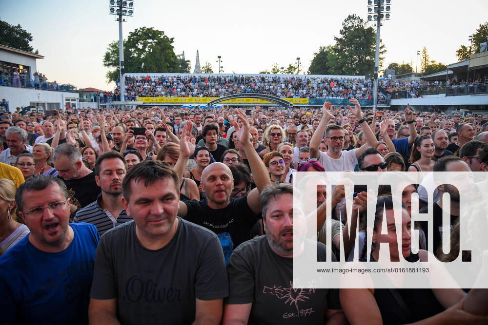 Scottish band Simple Minds performs in Zagreb Scottish rock band Simple Minds performs during a concert at SRC Salata, in Zagreb, Craotia, on June 30, 2022. JosipxRegovic PIXSELL