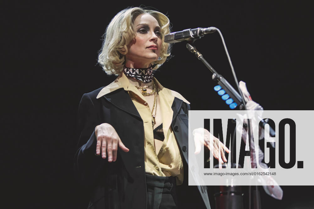 Annie Clark better known as St Vincent performs on stage at MadCool festival in Ifema, Madrid. Madrid Spain - ZUMAs197 20220708_zaa_s197_067