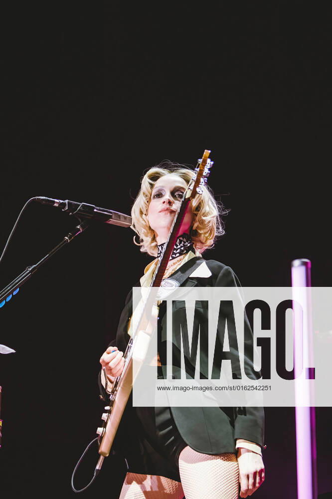 Annie Clark better known as St Vincent performs on stage at MadCool festival in Ifema, Madrid. Madrid Spain - ZUMAs197 20220708_zaa_s197_070