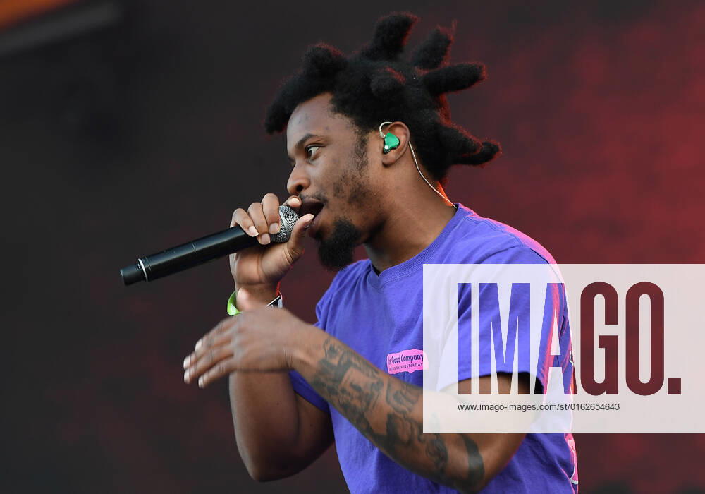 Denzel Curry performs during Day 5 of the Festival D ete De Quebec 2022 on the Plains of Abraham on July 10, 2022 in Quebec City, Quebec. Quebec City Canada - ZUMAs181 20220710_zea_s181_007