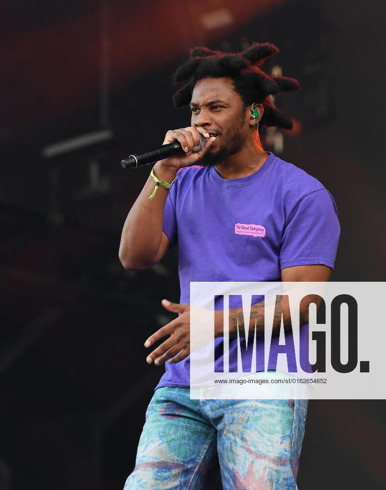Denzel Curry performs during Day 5 of the Festival D ete De Quebec 2022 on the Plains of Abraham on July 10, 2022 in Quebec City, Quebec. Quebec City Canada - ZUMAs181 20220710_zea_s181_008