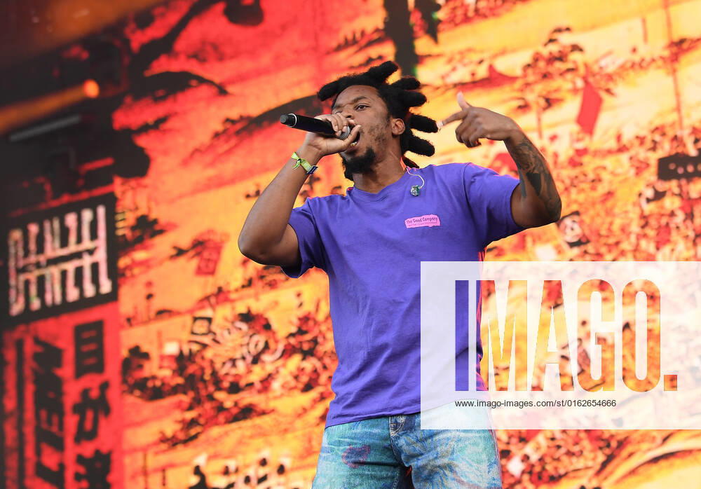 Denzel Curry performs during Day 5 of the Festival D ete De Quebec 2022 on the Plains of Abraham on July 10, 2022 in Quebec City, Quebec. Quebec City Canada - ZUMAs181 20220710_zea_s181_010