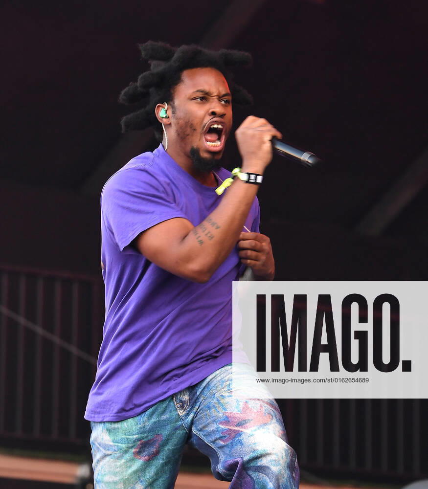 Denzel Curry performs during Day 5 of the Festival D ete De Quebec 2022 on the Plains of Abraham on July 10, 2022 in Quebec City, Quebec. Quebec City Canada - ZUMAs181 20220710_zea_s181_012