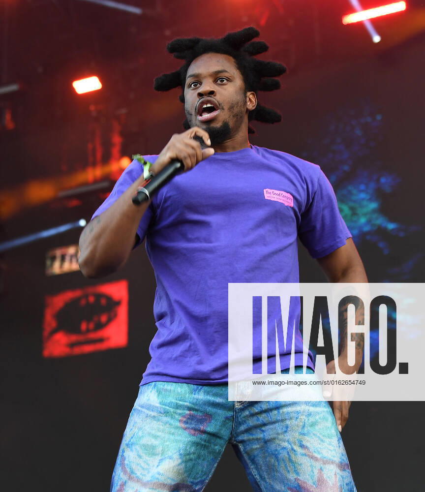 Denzel Curry performs during Day 5 of the Festival D ete De Quebec 2022 on the Plains of Abraham on July 10, 2022 in Quebec City, Quebec. Quebec City Canada - ZUMAs181 20220710_zea_s181_022