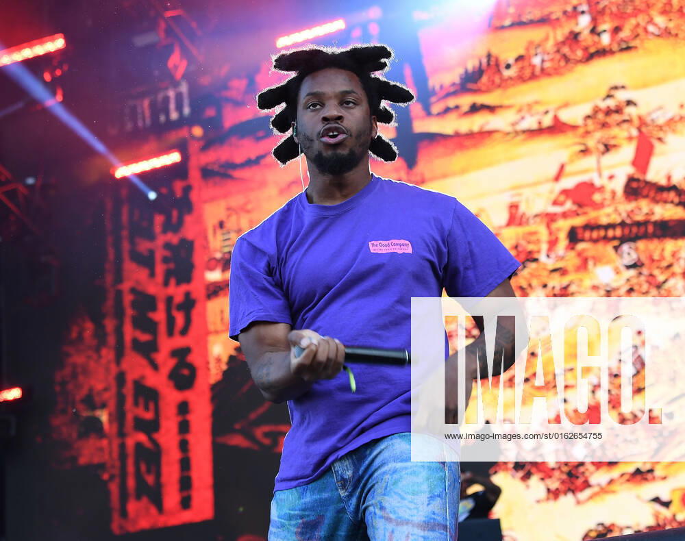 Denzel Curry performs during Day 5 of the Festival D ete De Quebec 2022 on the Plains of Abraham on July 10, 2022 in Quebec City, Quebec. Quebec City Canada - ZUMAs181 20220710_zea_s181_023