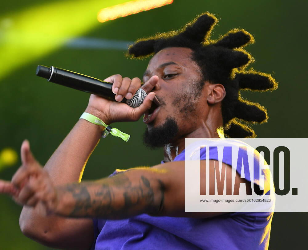 Denzel Curry performs during Day 5 of the Festival D ete De Quebec 2022 on the Plains of Abraham on July 10, 2022 in Quebec City, Quebec. Quebec City Canada - ZUMAs181 20220710_zea_s181_035