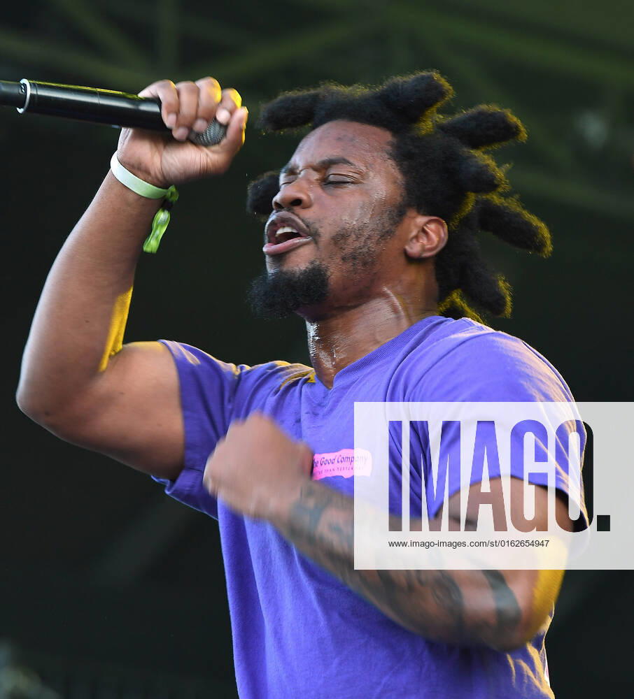 Denzel Curry performs during Day 5 of the Festival D ete De Quebec 2022 on the Plains of Abraham on July 10, 2022 in Quebec City, Quebec. Quebec City Canada - ZUMAs181 20220710_zea_s181_037