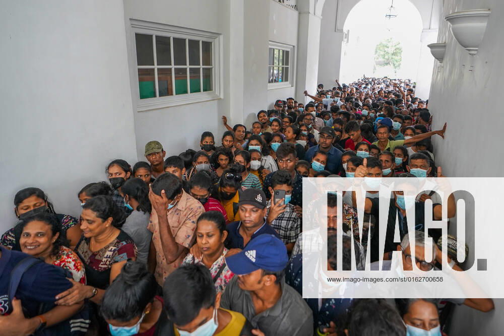 Two Days After Protesters Stormed Into President s House In Sri Lanka Thousands of people crowded the capital to take a look into the President s palace two days after protesters stormed into President s house in Colombo Sri Lanka on July 11, 2022. Colombo Sri Lanka