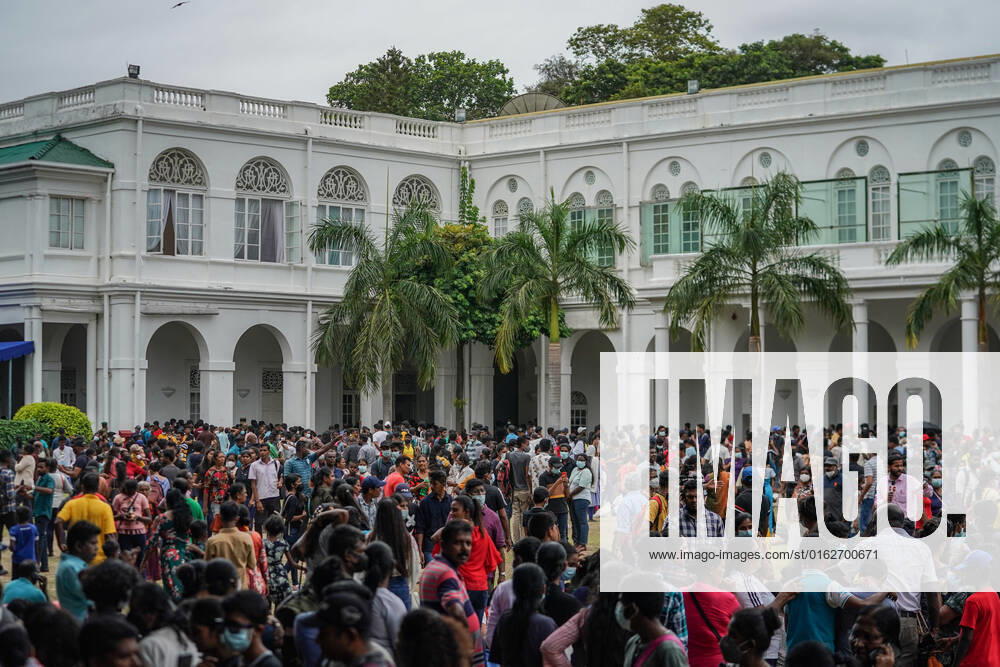 Two Days After Protesters Stormed Into President s House In Sri Lanka Thousands of people crowded the capital to take a look into the President s palace two days after protesters stormed into President s house in Colombo Sri Lanka on July 11, 2022. Colombo Sri Lanka