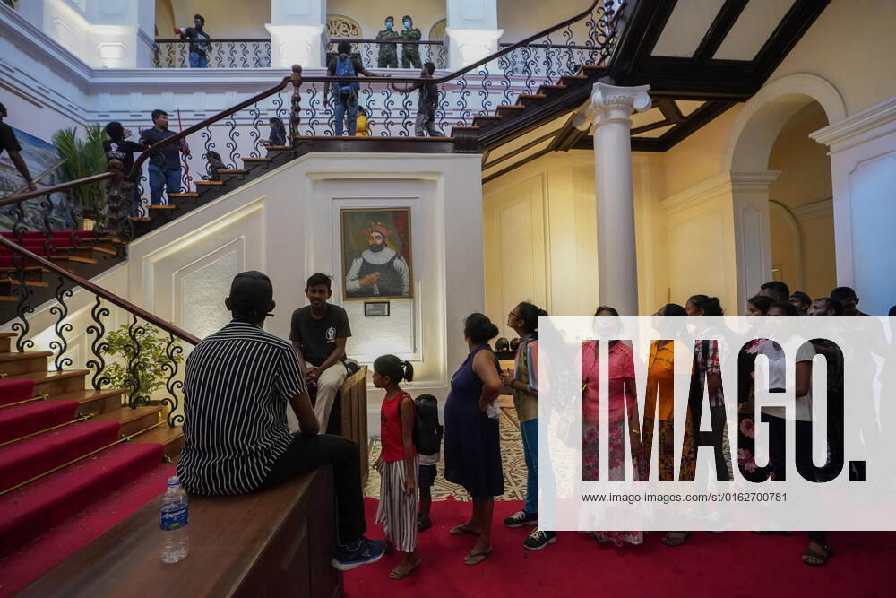 Two Days After Protesters Stormed Into President s House In Sri Lanka Thousands of people crowded the capital to take a look into the President s palace two days after protesters stormed into President s house in Colombo Sri Lanka on July 11, 2022. Colombo Sri Lanka