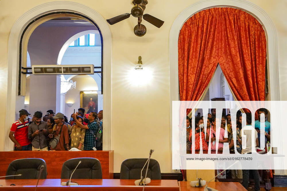 Three Days After Protesters Stormed Into President s House In Sri Lanka Thousands of people crowded the capital to take a look into the President s palace three days after protesters stormed into President s house in Colombo, Sri Lanka on July 12, 2022 Colombo Sri Lanka
