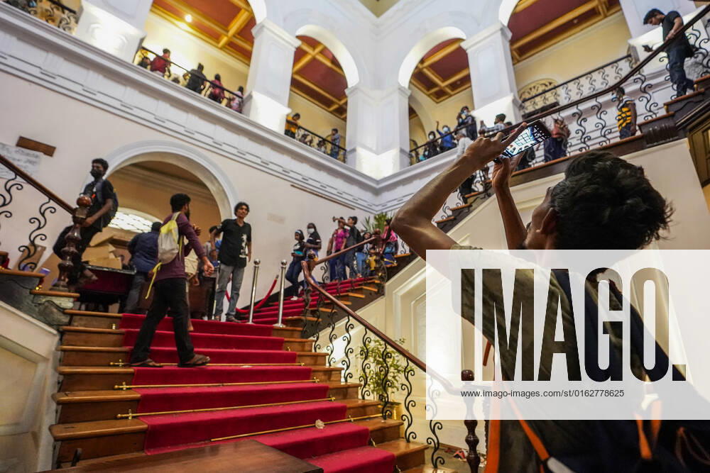 Three Days After Protesters Stormed Into President s House In Sri Lanka Thousands of people crowded the capital to take a look into the President s palace three days after protesters stormed into President s house in Colombo, Sri Lanka on July 12, 2022 Colombo Sri Lanka