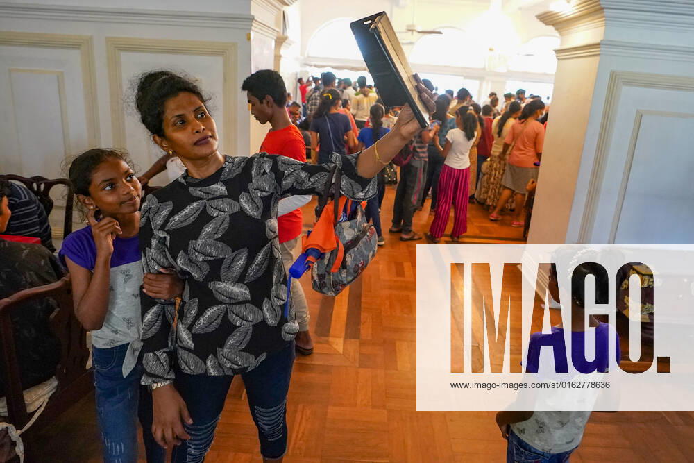 Three Days After Protesters Stormed Into President s House In Sri Lanka Thousands of people crowded the capital to take a look into the President s palace three days after protesters stormed into President s house in Colombo, Sri Lanka on July 12, 2022 Colombo Sri Lanka