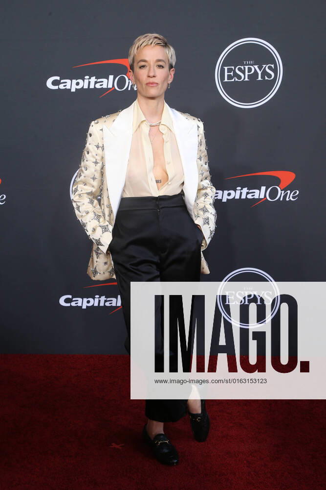 HOLLYWOOD, CA - JULY 20: Megan Rapinoe at the 2022 ESPYS at the Dolby Theatre in Hollywood, California on July 20, 2022.