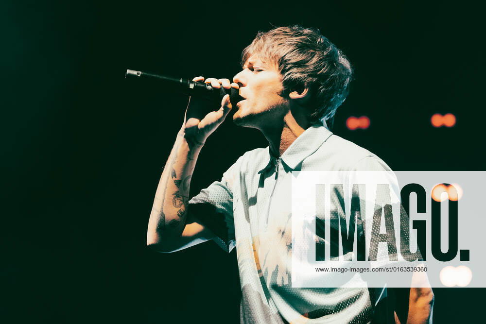 Louis Tomlinson performs at a sold out Margaret Court Arena on July 25, 2022 in Melbourne, Australia. - ZUMAp121 1013398951st