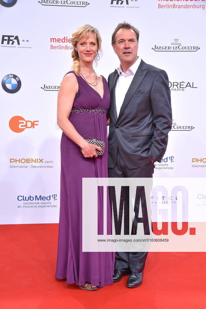 Award Ceremony of Germans Film Awards Anna Schudt and Sebastian Cook at the Arrival to the award Ceremony of Germans Film Awards Lola at Palais on Radio tower in Berlin Berlin
