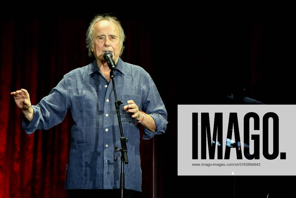 The Spanish singer-songwriter and poet Joan Manuel Serrat (78), performs at Jardines de Terramar in Sitges, before 2100 people with a Sold Out at the box office in one of the concerts that is part of his tour of farewell, The vice of singing, 1965-2022 Sitges Spain - ZUMAs197 20220729_zaa_s197_191