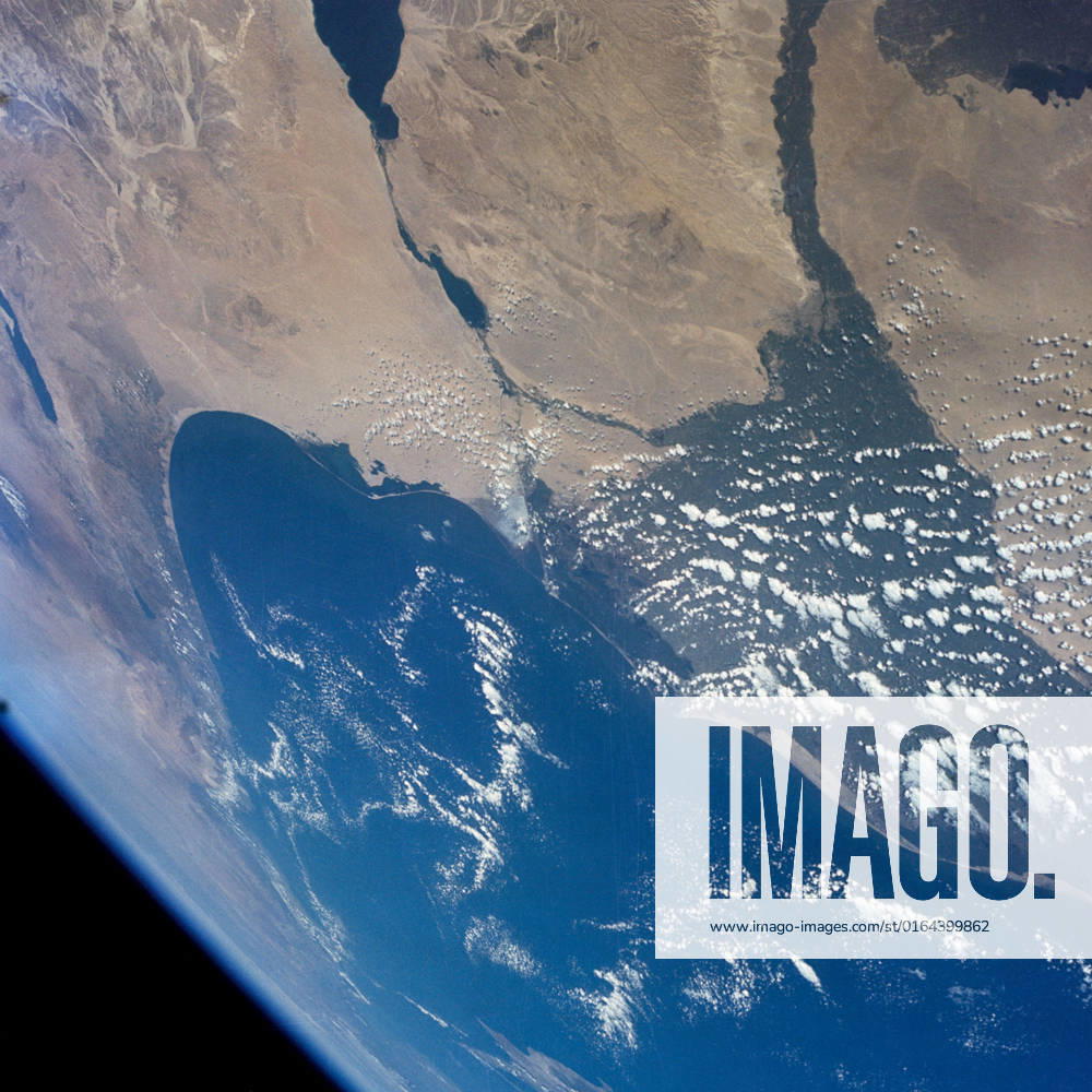 S65-63849 (8 Dec. 1965) --- The eastern Mediterranean area as seen from the National Aeronautics and Space Administration s Gemini-7 spacecraft. The Nile Delta in Egypt is at bottom. The Suez Canal, Gulf of Suez and Red Sea are in the center of the photograph. The Sinai Peninsula is in the upper right corner of the picture. The body of water at the top edge of the photograph is the Gulf of Aqaba. The Dead Sea can be seen at top center. Israel, Palestine, Jordan and Syria are also at top center. The Island of Cyprus is at extreme left. Astronauts Frank Borman and James A. Lovell Jr. took this picture using a modified 70mm Hasselblad camera, with Eastman Kodak, Ektachrome MS (S.O. 217) color film.