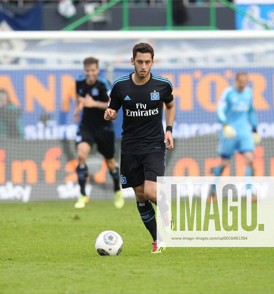Hakan Calhanoglu (Mittelfeld HSV n9), (Im Bild von links nach rechts) SpVgg Greuther Fuerth - Hamburger SV, Fussball, 1.Liga, Relegation, 18.05.2014 EP_dap