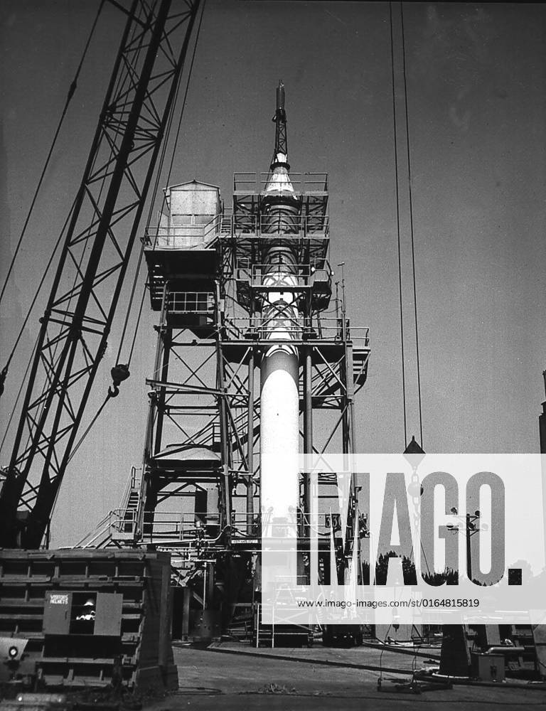 A Mercury-Redstone launch vehicle awaits test-firing in the Redstone Test Stand during the late 1950s. Between 1953 and 1960, the rocket team at Redstone Arsenal in Huntsville, Alabama performed hundreds of test firings on the Redstone rocket, over 200 on the Mercury-Redstone vehicle configuration alone. It was this configuration which launched America s first two marned space missions, Freedom 7 and Liberty Bell 7,in 1961.