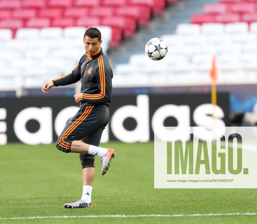 Real Madrids Cristiano Ronaldo during training Atletico Madrid Training Session - Champions League Final - Stadium of Light - Lisbon - Portugal - 23 05 2014 - Pic David Klein Sportimage .